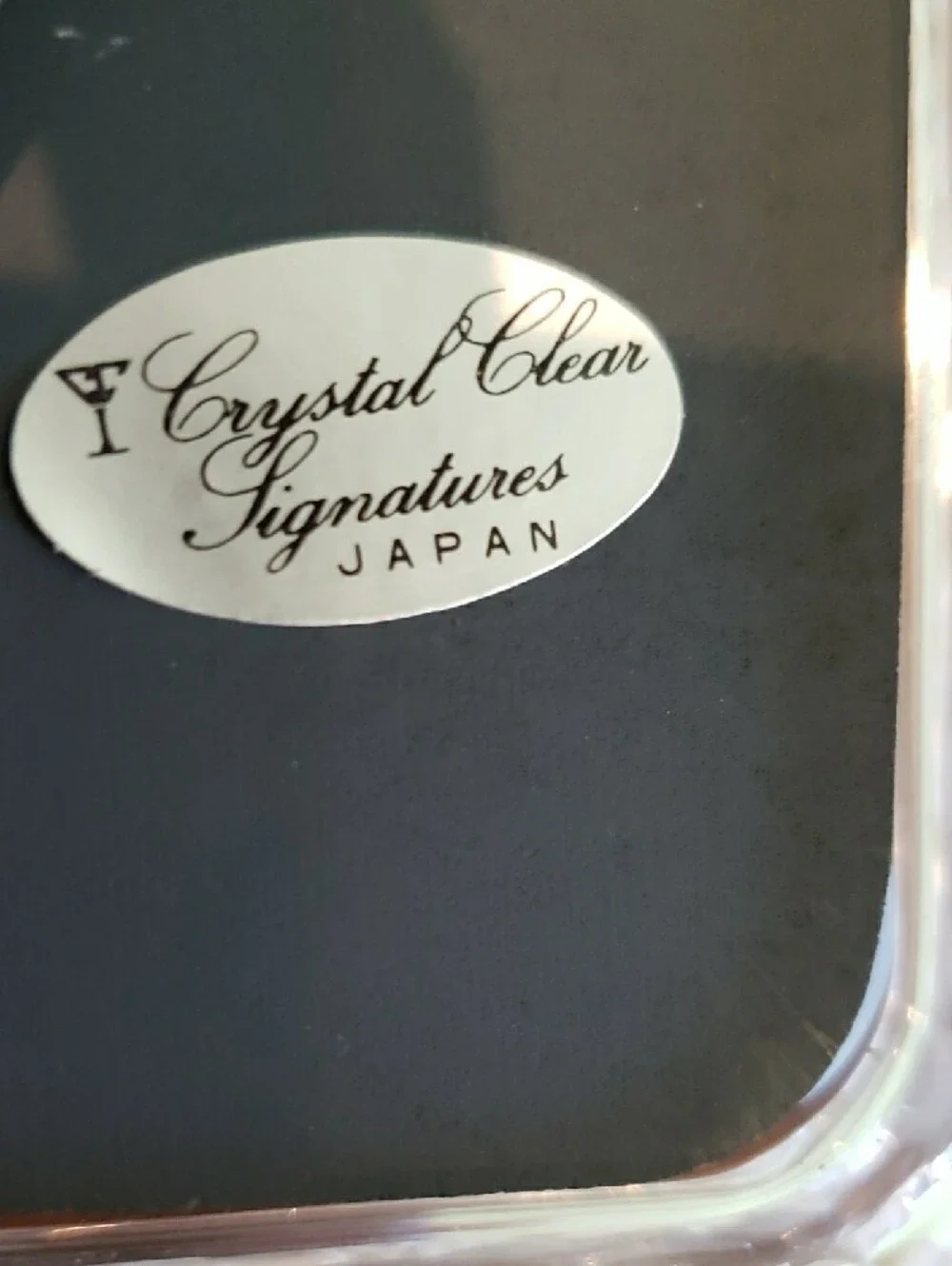 Crystal Clear Signatures Floral Photo Frame